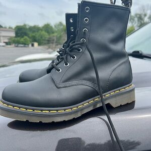 Dr. Martens Black Leather Boots